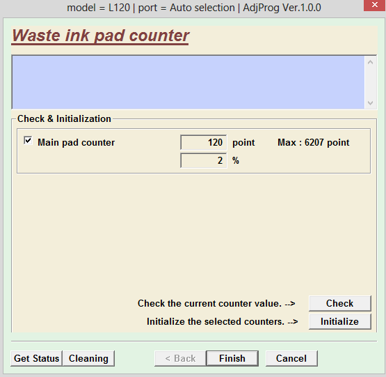 PHILIPPINE DESTINY Resetting The Waste Ink Counter On Epson L120