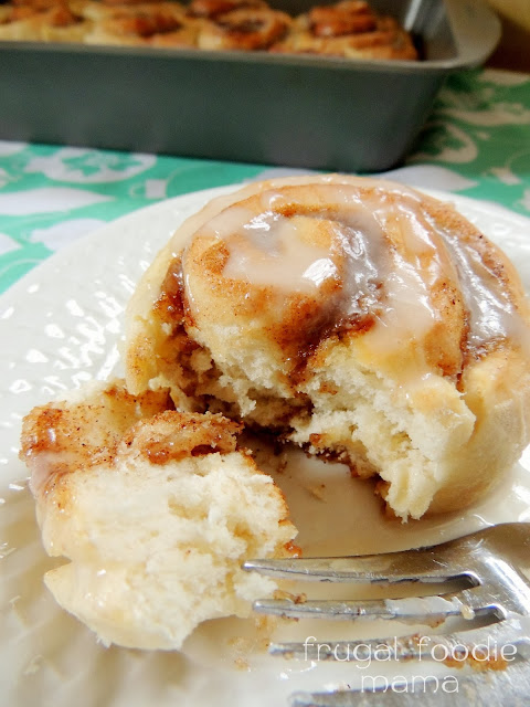 These French Vanilla Chai Cinnamon Rolls almost guarantee perfect homemade cinnamon rolls with my fail safe "secret" ingredient- cake mix!