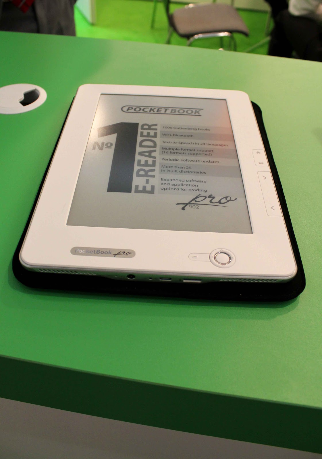 Büchereulen: Testbericht E-Reader – PocketBook Pro 912