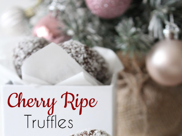 Cherry Ripe Truffles