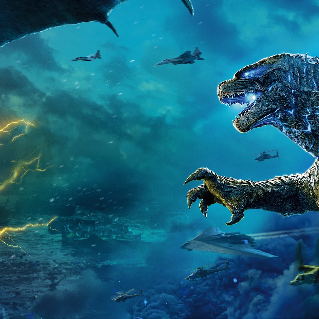King Ghidorah vs. Godzilla, Godzilla: King of the Monsters, 8K, #30 ...