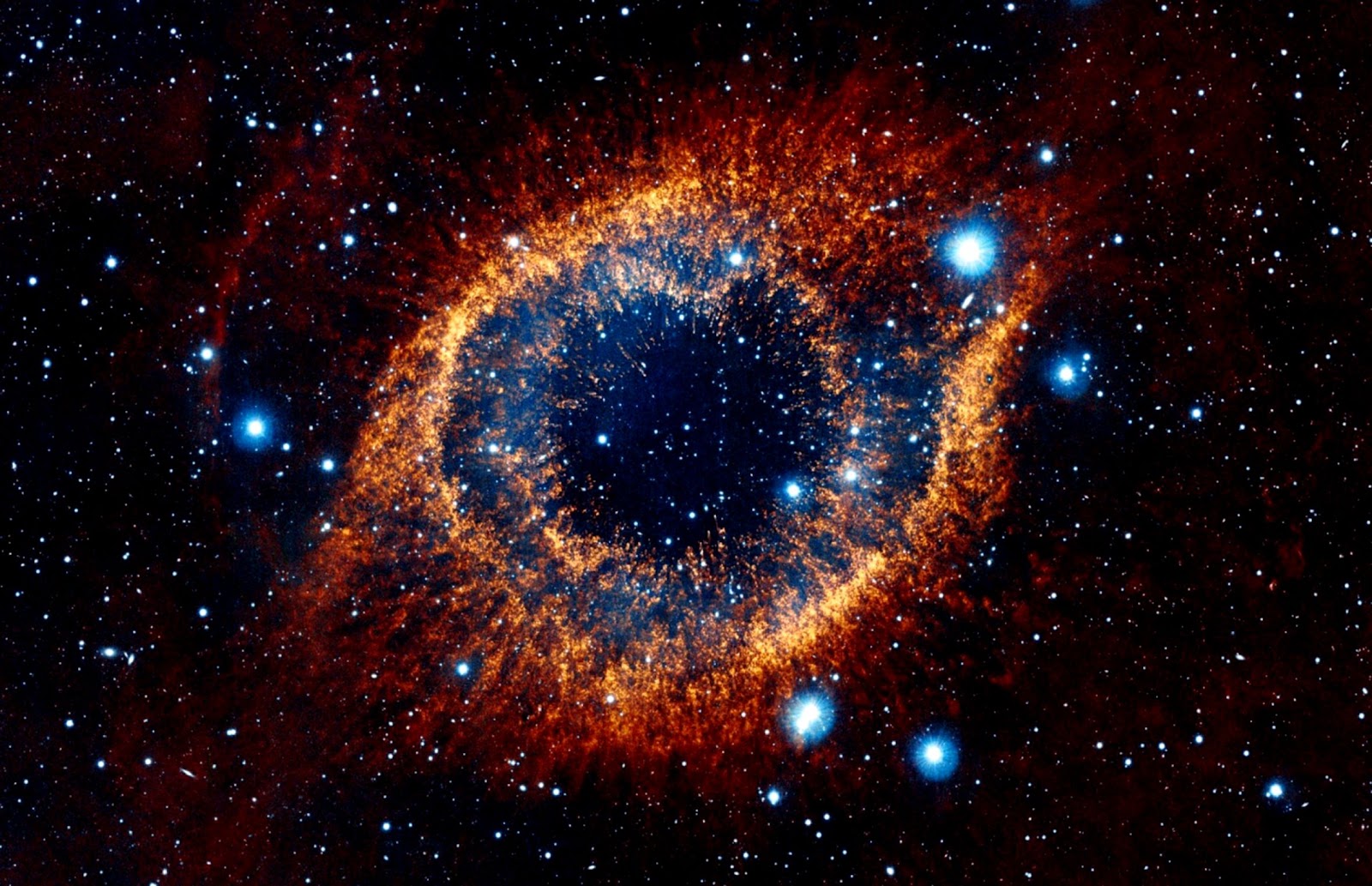 Infrared Helix Nebula