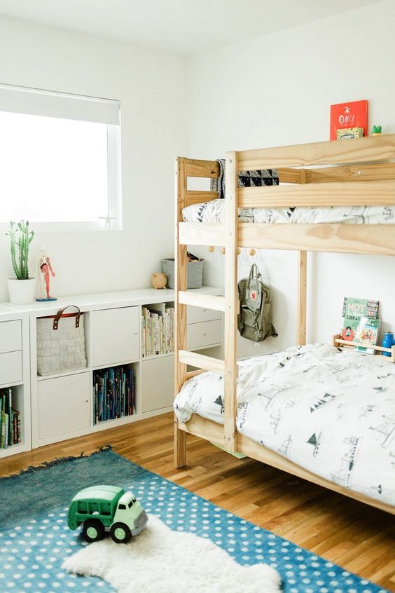 the boo and the boy: shared kids' rooms