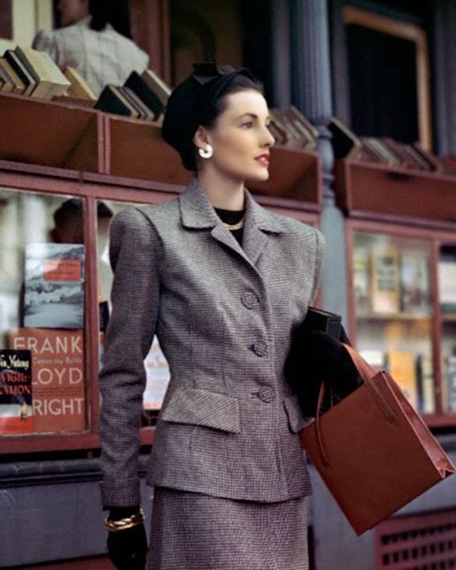 53 Stunning Color Photos That Defined The 40s Female Fashion Vintage