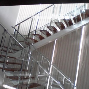 railing tangga stainless