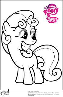 printable sweetie belle coloring pictures