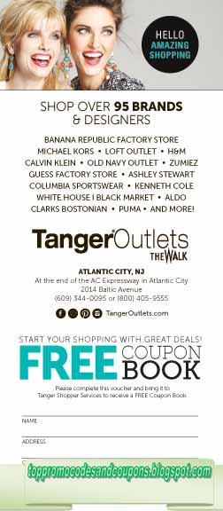 clarks tanger outlet coupon