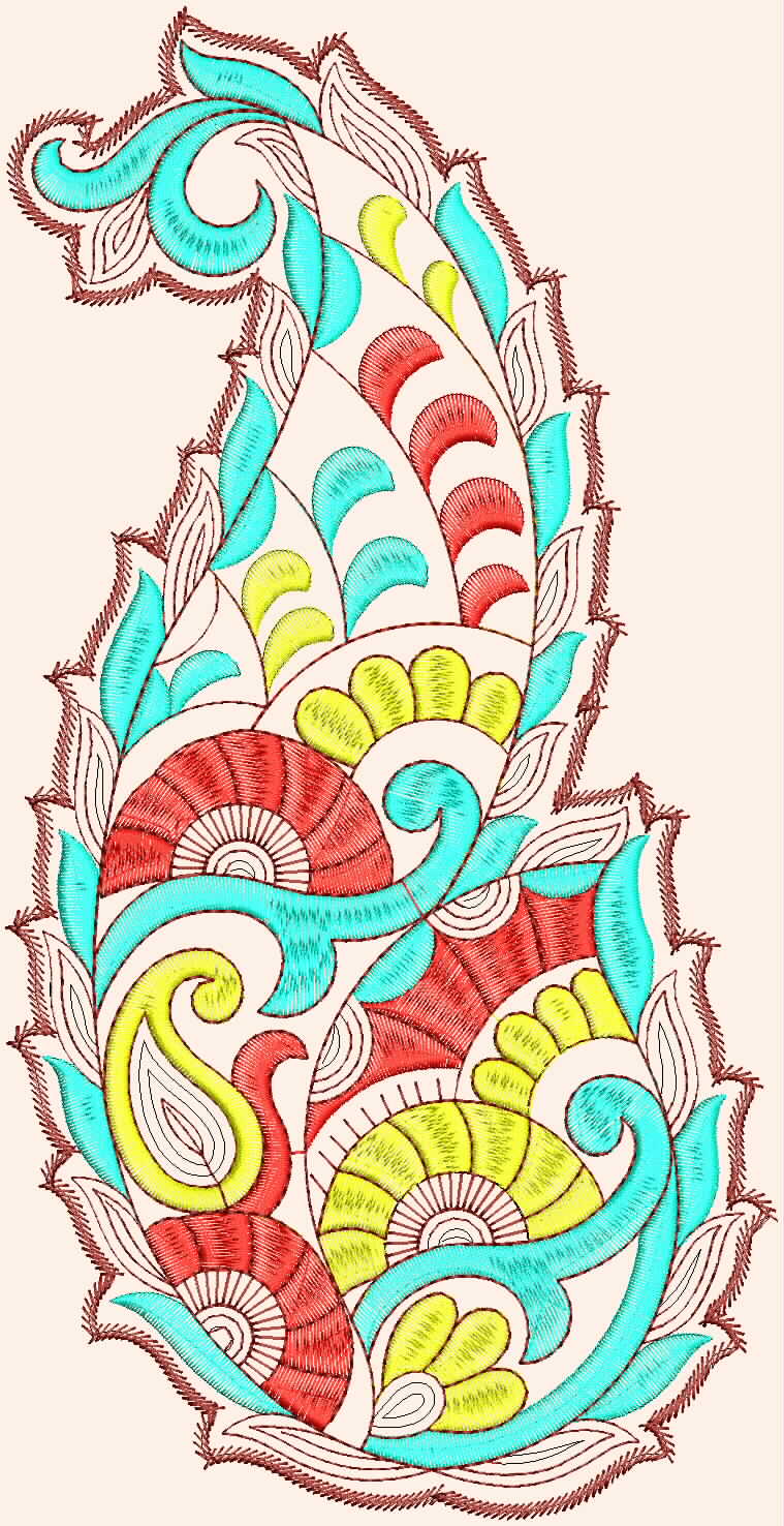 EmbDesignTube Cultural Patchwork Embroidery Designs