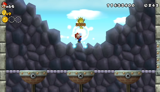 New Super Mario Bros. Wii Ludwig Von Koopa boss key Koopalings