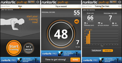 Application smartphone pompes Application smartphone pompes