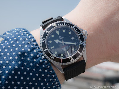 Tropic Type watch strap by Uncle Seiko for Submariner homage