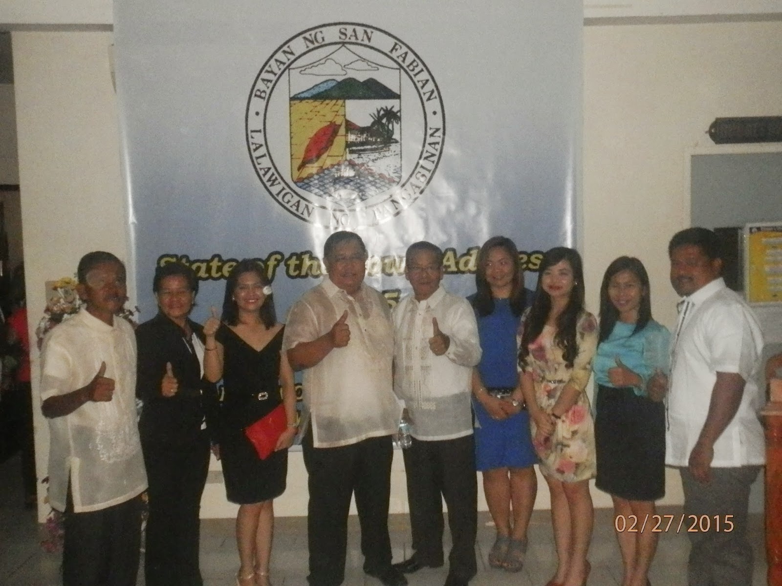 Evident Pulse State Of The Town Address Of Mayor Constante B. Agbayani