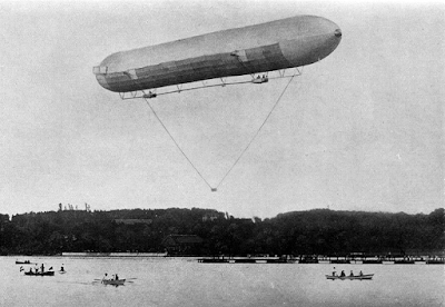 Fotografías del LZ 1, el primer Zeppelin