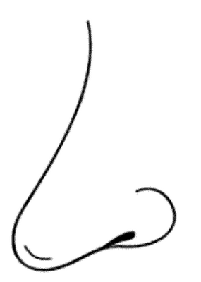 Desenho de Babão com dedo no nariz para colorir - Tudodesenhos