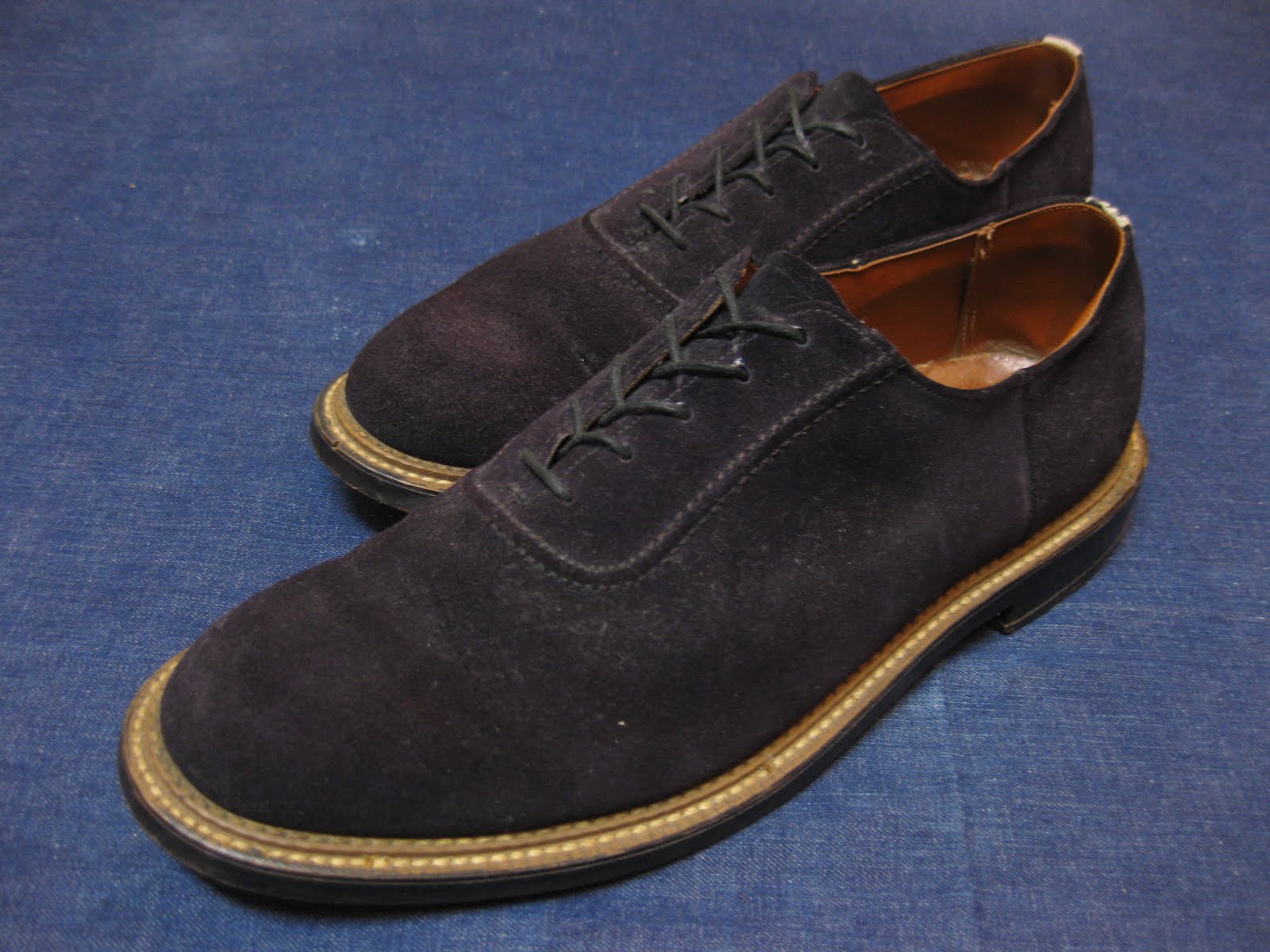 50's　BLUE SUEDE SHOES　　　　　　　　　　　　　　　ダブル コバ