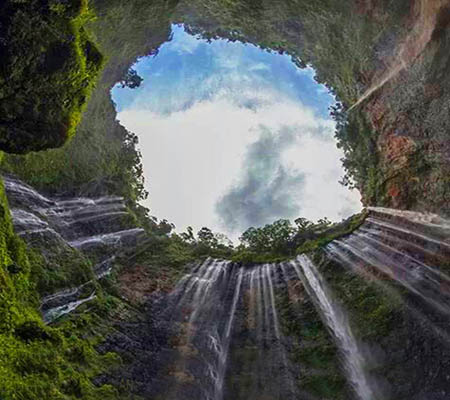 Coban Sewu Waterfall Lumajang | Bromo Java Travel