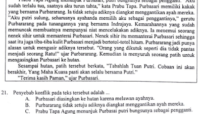 Soal Teks Cerita Sejarah Dan Pembahasannya