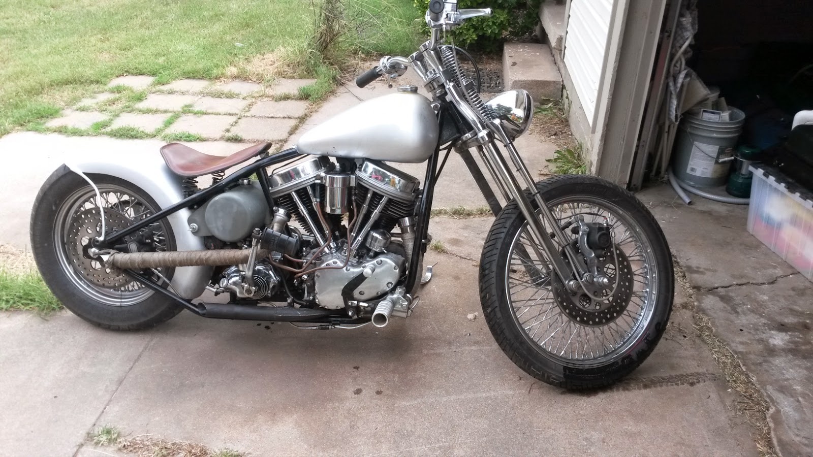Harley Shovelhead Bobber Springer