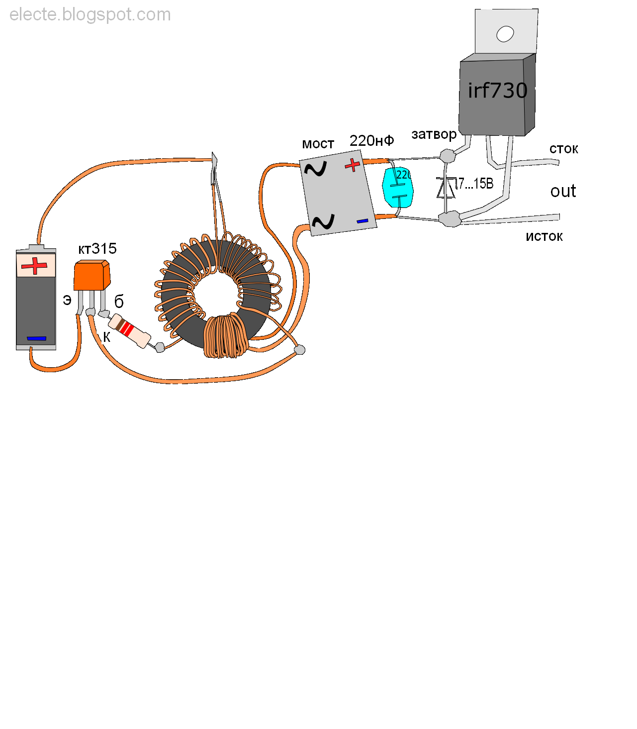Электротехника: Как сделать твердотельное реле постоянного тока с ...
