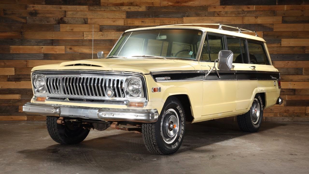 All American Classic Cars: 1970 Jeep Wagoneer SJ 4WD 4-Door SUV