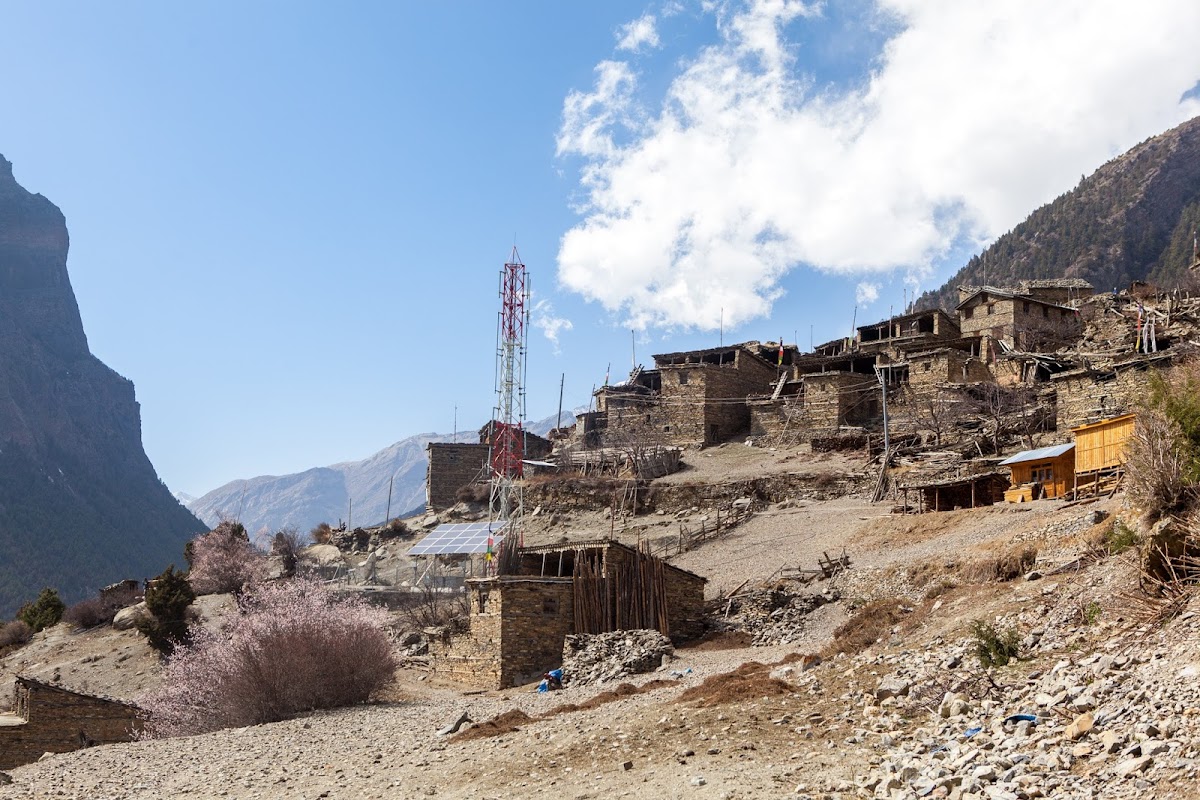 200км по красно-белым черточкам.. Around Annapurna. март-апрель 2017