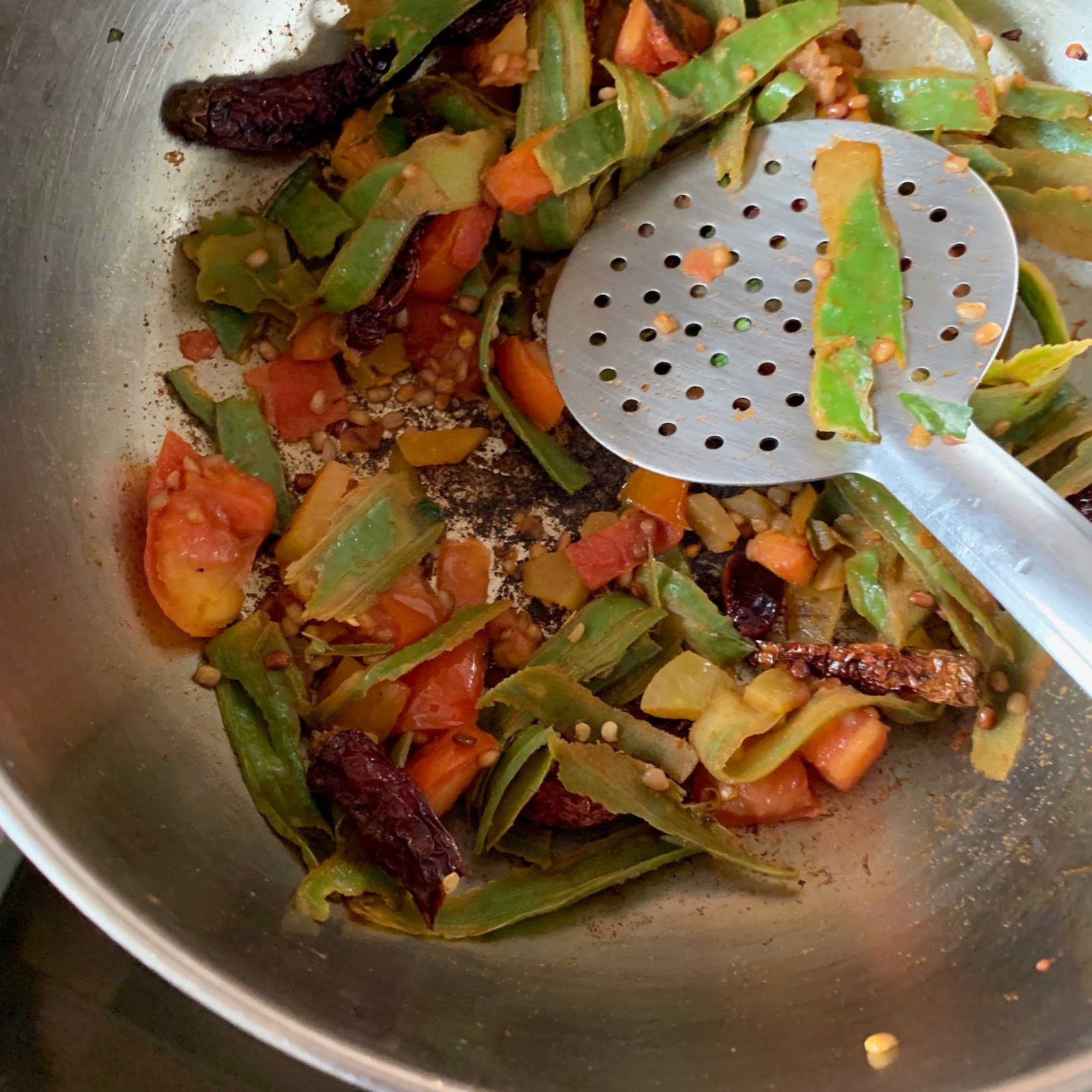 MASTERCHEFMOM: Ridge Gourd Peel Thogayal With Gooseberry| Peerkangai ...