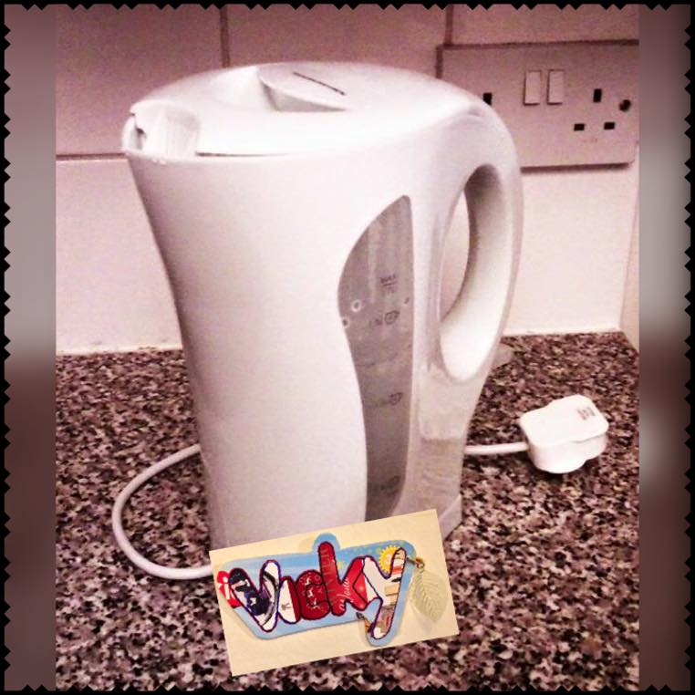 THE QUIDNUNC QUEEN SAINSBURY'S BASIC JUG KETTLE