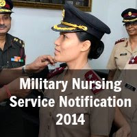 Military Nursing Service MNS Notification 2014
