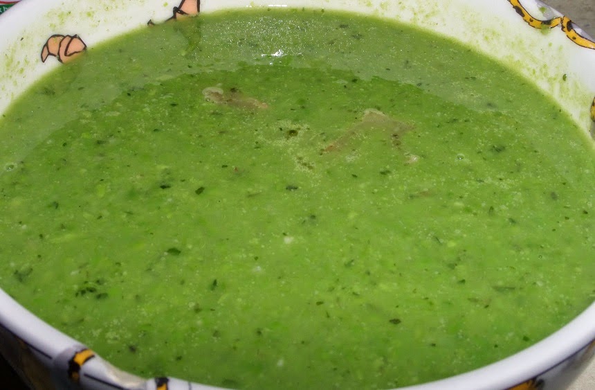Madhouse Family Reviews Madhouse recipe Minted Pea & Parma Ham Soup