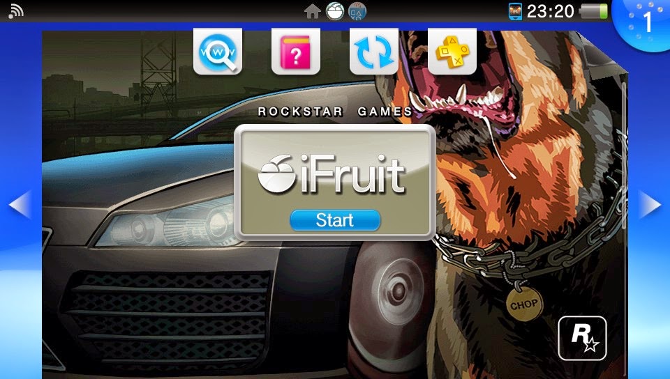 Gta 5 ifruit App PS Vita Gameplay 