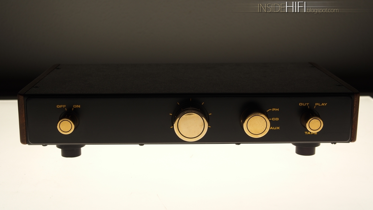 Inside HiFi passive preamplifier
