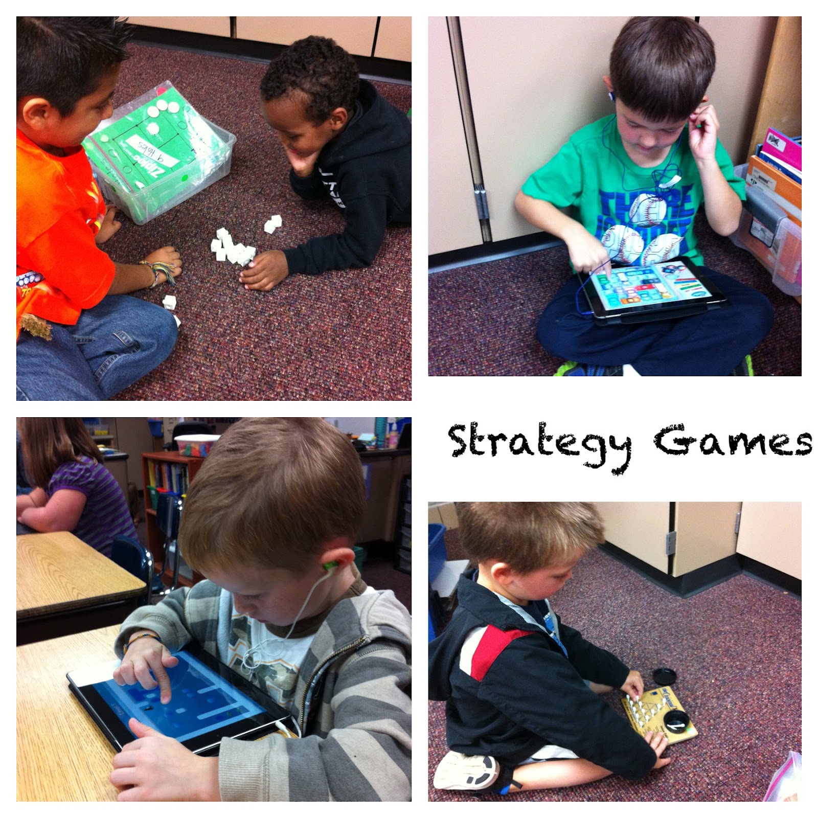 Follow First Grade: Strategy Games for Math Club