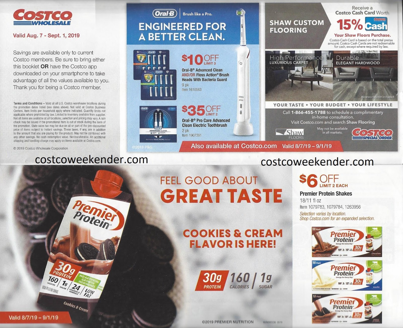 Costco August 2019 Coupon Book Costco Weekender