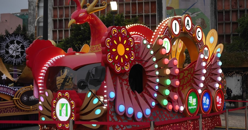 Local Colors Macau's Year of the Rooster Parade Floats Isidor's Fugue