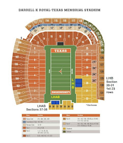 Texas Memorial Stadium Seating Chart