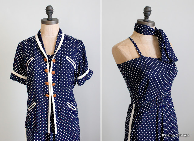 ~ Raleigh Vintage ~: 1930s Beach Pajamas - from the backroom