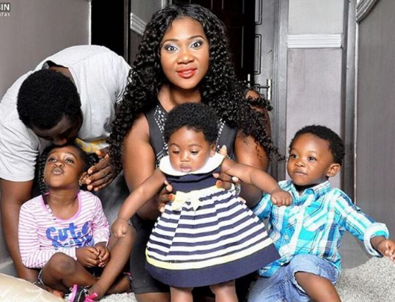 how many kids does mercy johnson have