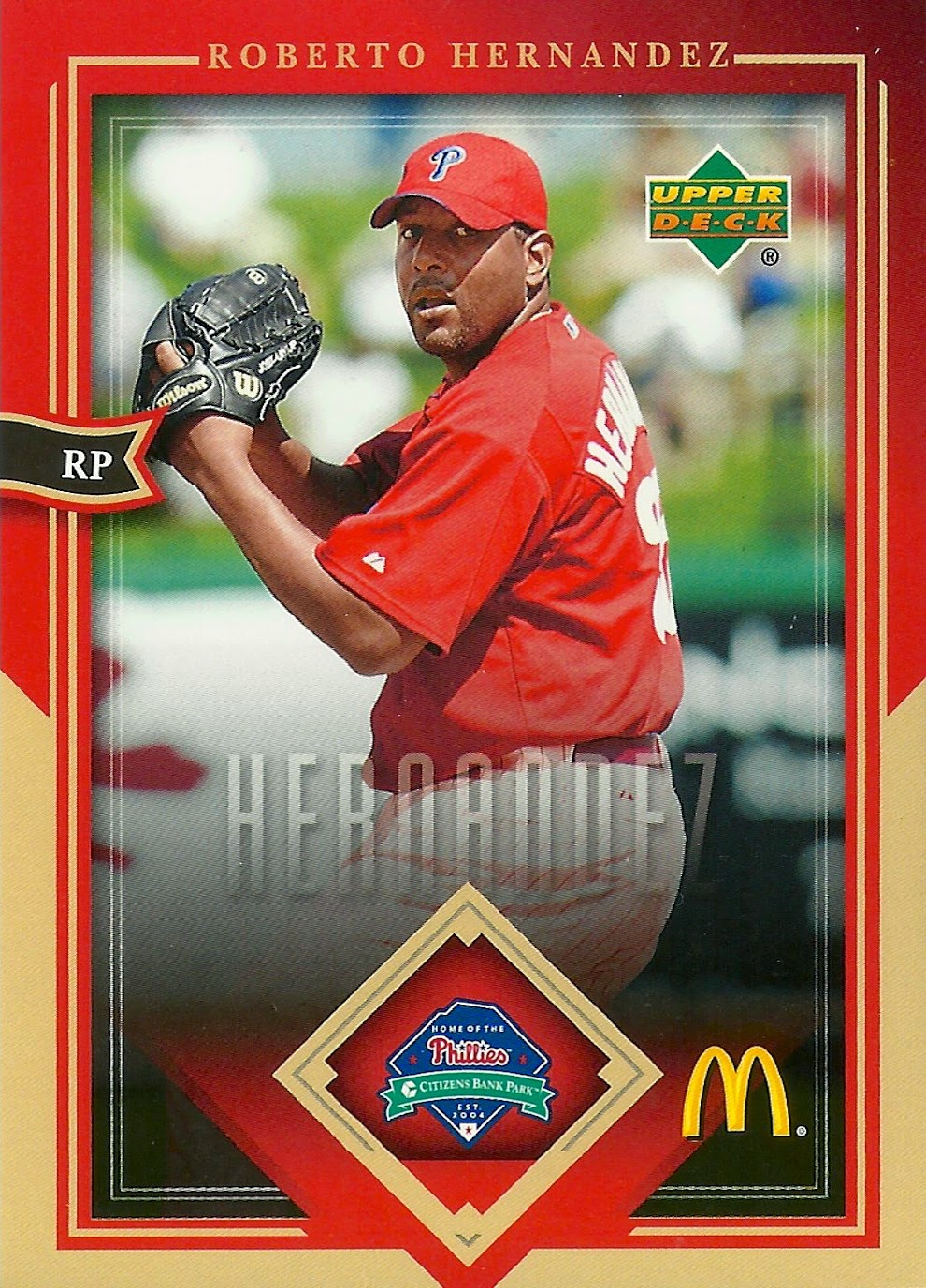 The Phillies Room 2004 Upper Deck Phillies McDonald's 17 Roberto