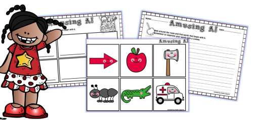 Alphabet Pack  Free Pack  - A Teachable Year