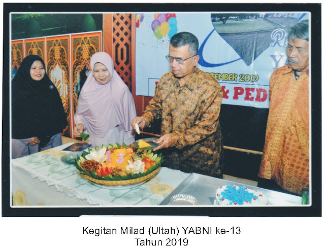 Kegiatan Milad YABNI ke 13 Tahun 2019