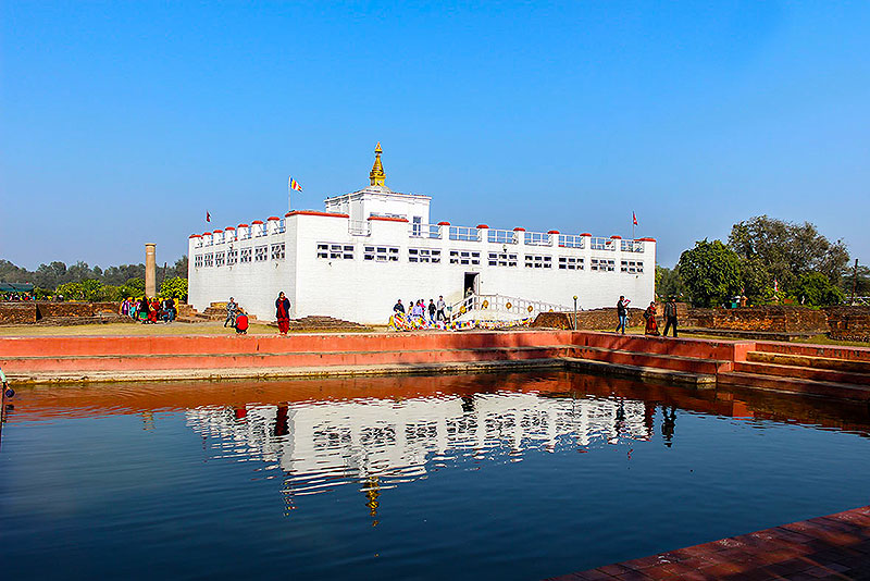 Travellers Nepal Birth Place of Gautam Buddha, Lumbini, Nepal