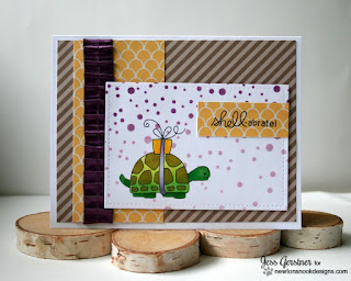 Birthday Card for a Guy featuring the turtle from Newton's Nook Designs In Slow Motion