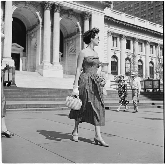 Fashionable Woman in New York City, 1949 ~ Vintage Everyday