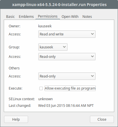run xampp linux run xampp linux