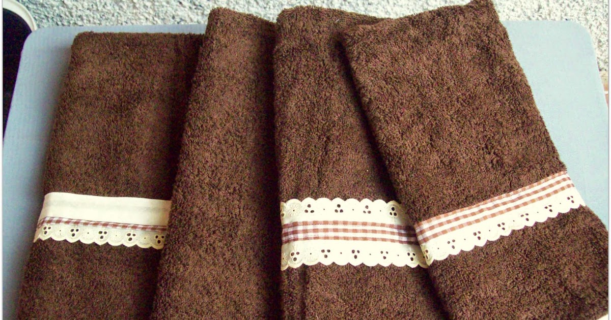 El taller de Anaisa: Toallas para la cocina o para el baño