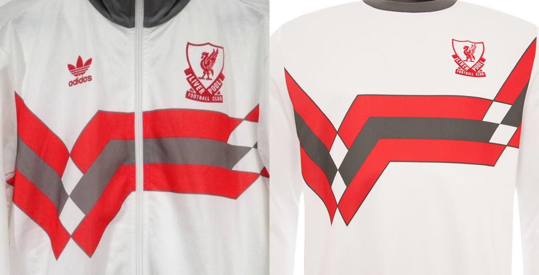adidas originals liverpool retro football shirt
