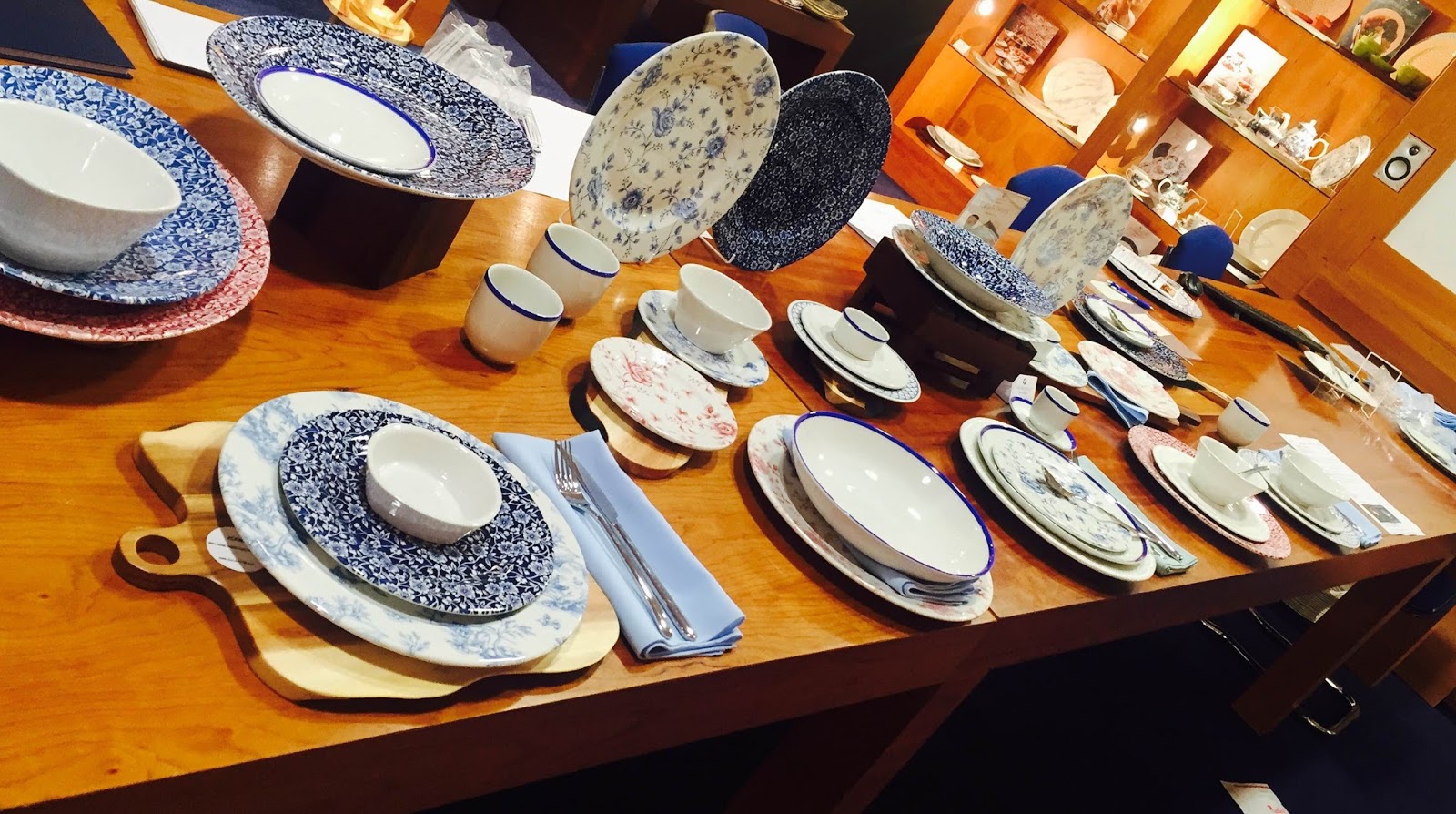 Hospitality Place The Blue Story Churchill Dinnerware Fall Launch