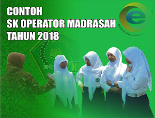 Contoh SK Operator Madrasah