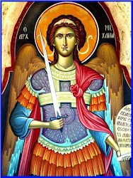 arhangel sveti mihailo miguel san meteora arcangel monasteries sabor espada oracion archangel proteccion sila michael cliff imagenes monastery iconografia monasterios