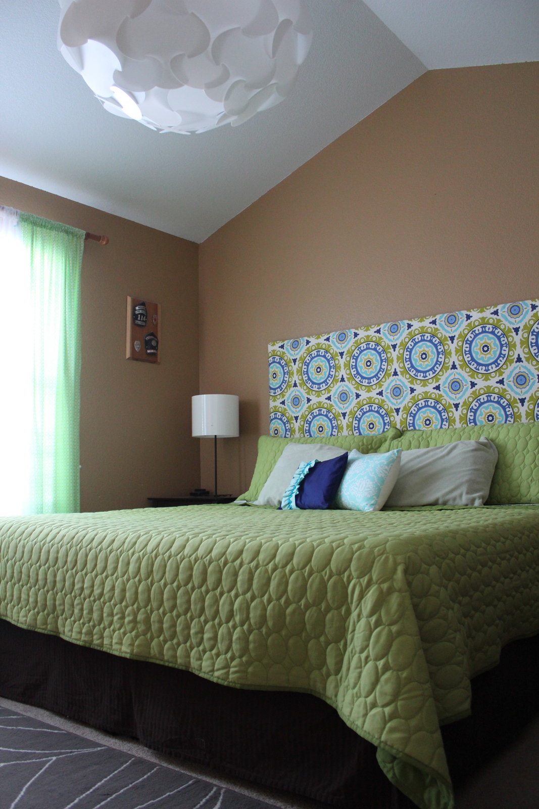 Design with Altitude DIY Fabric Headboard